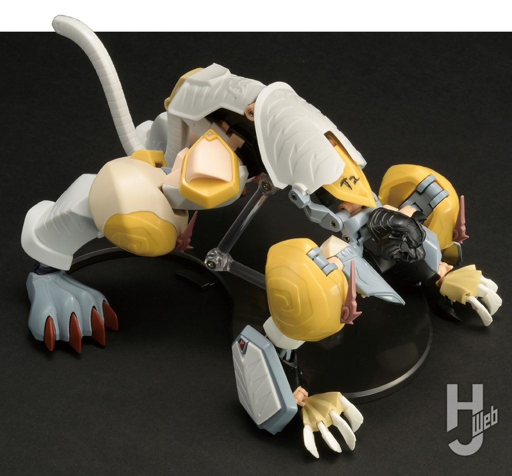 「超合金魂GX-119 龍虎王/虎龍王」虎王機テストショット