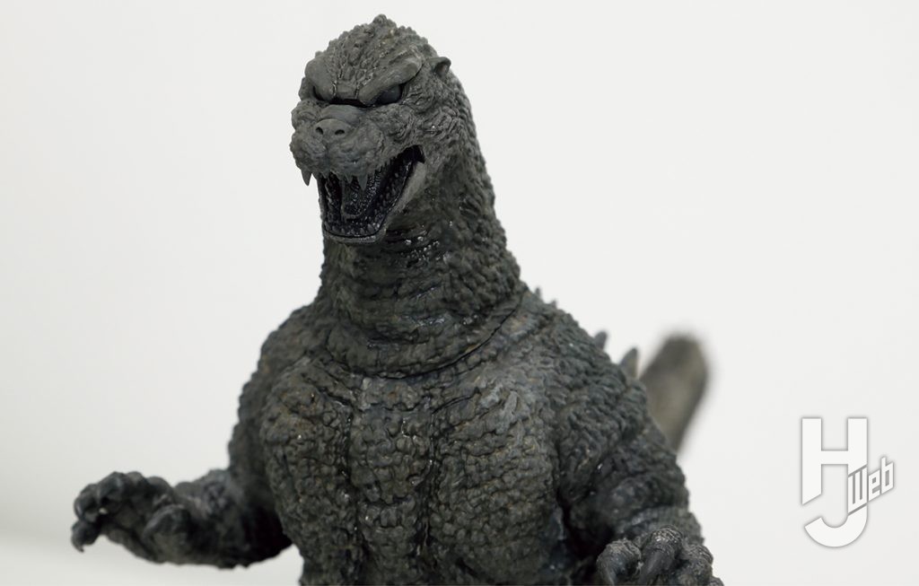 伊原源造製作「ゴジラ（1989）」塗装途中本体塗装完了！