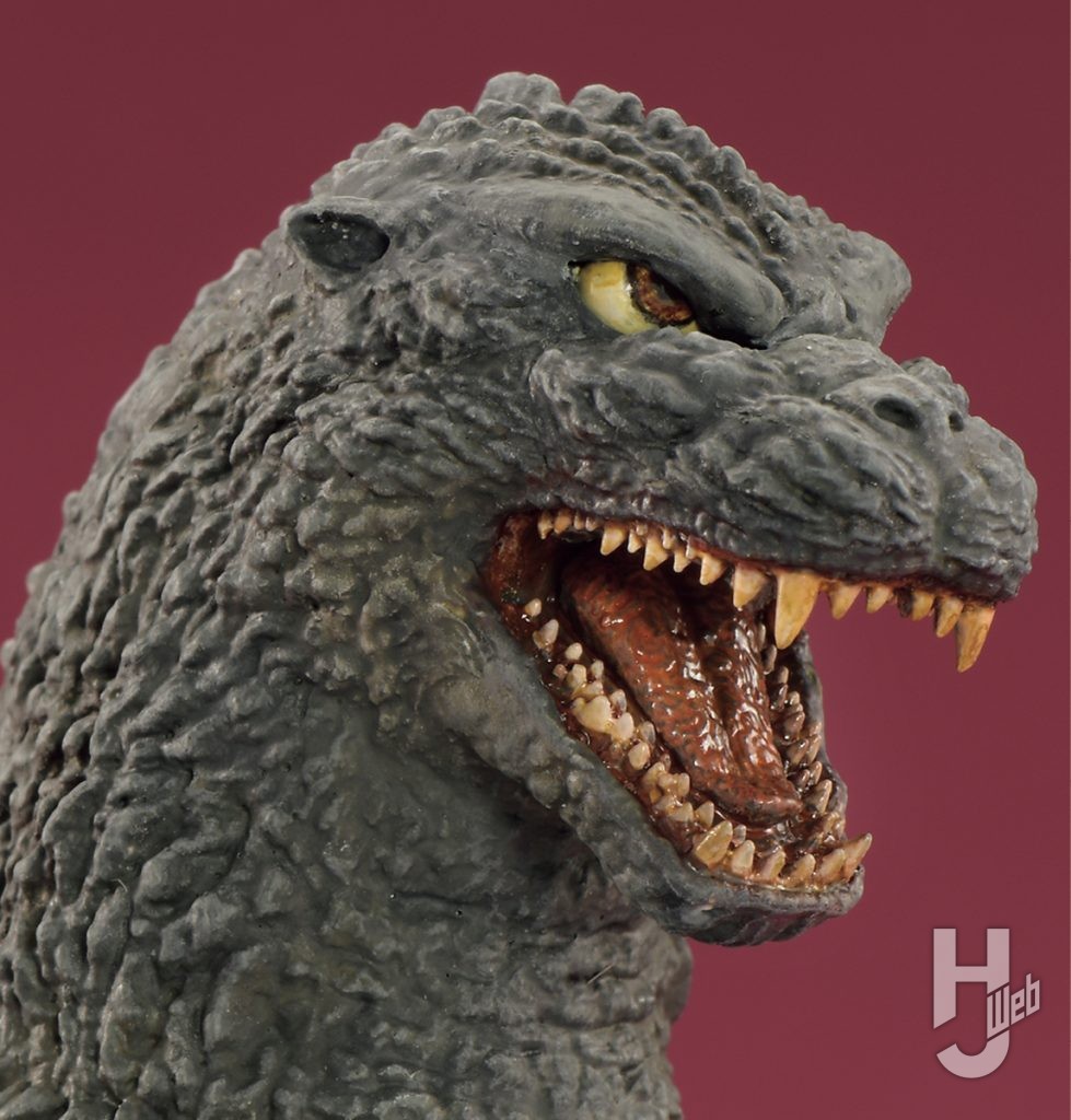 伊原源造製作「ゴジラ（1989）」右側面顔