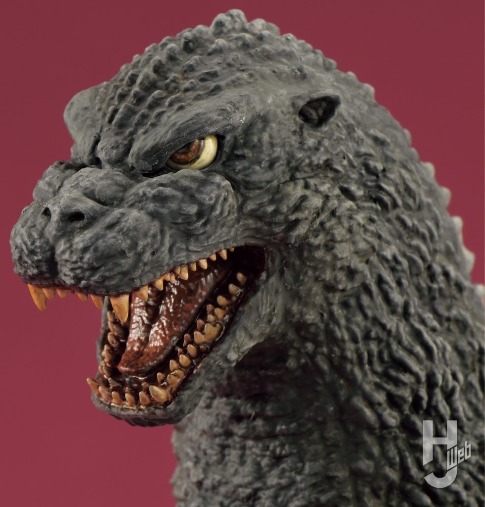 伊原源造製作「ゴジラ（1989）」左側面顔