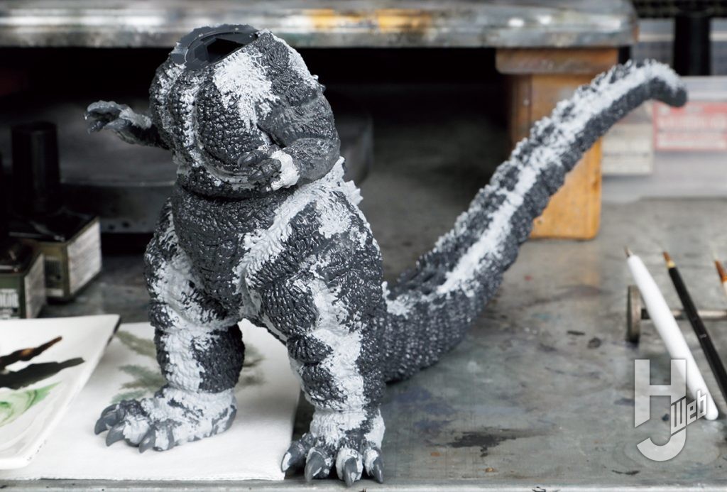 伊原源造製作「ゴジラ（1989）」製作途中