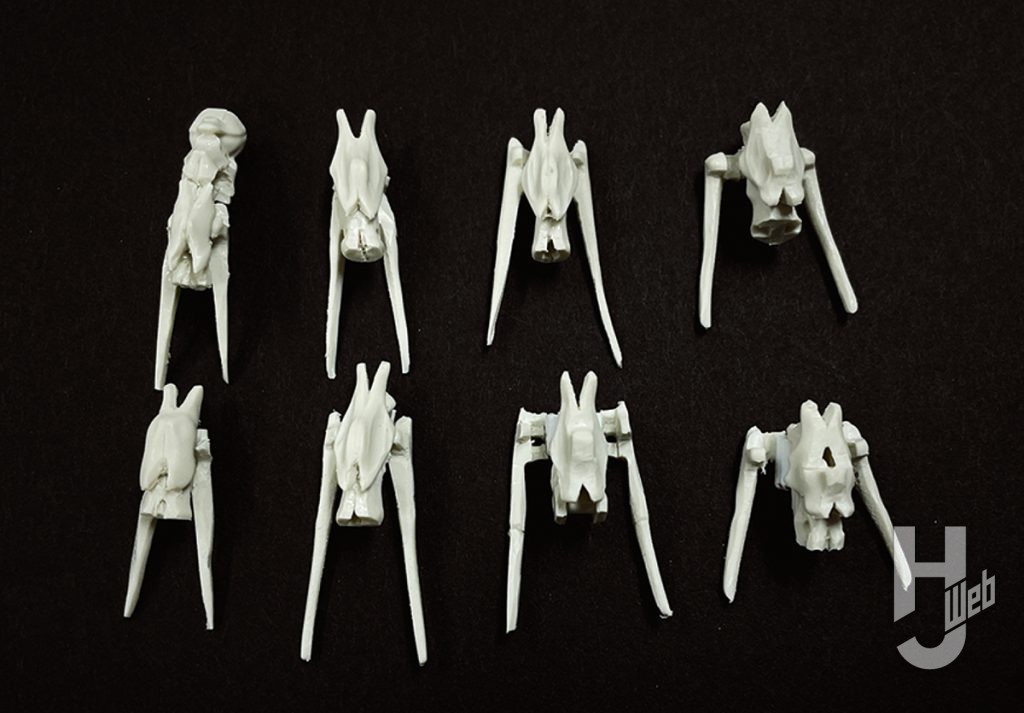 ウラベヒロト製作「ギラファティタン」製作途中頸椎加工後