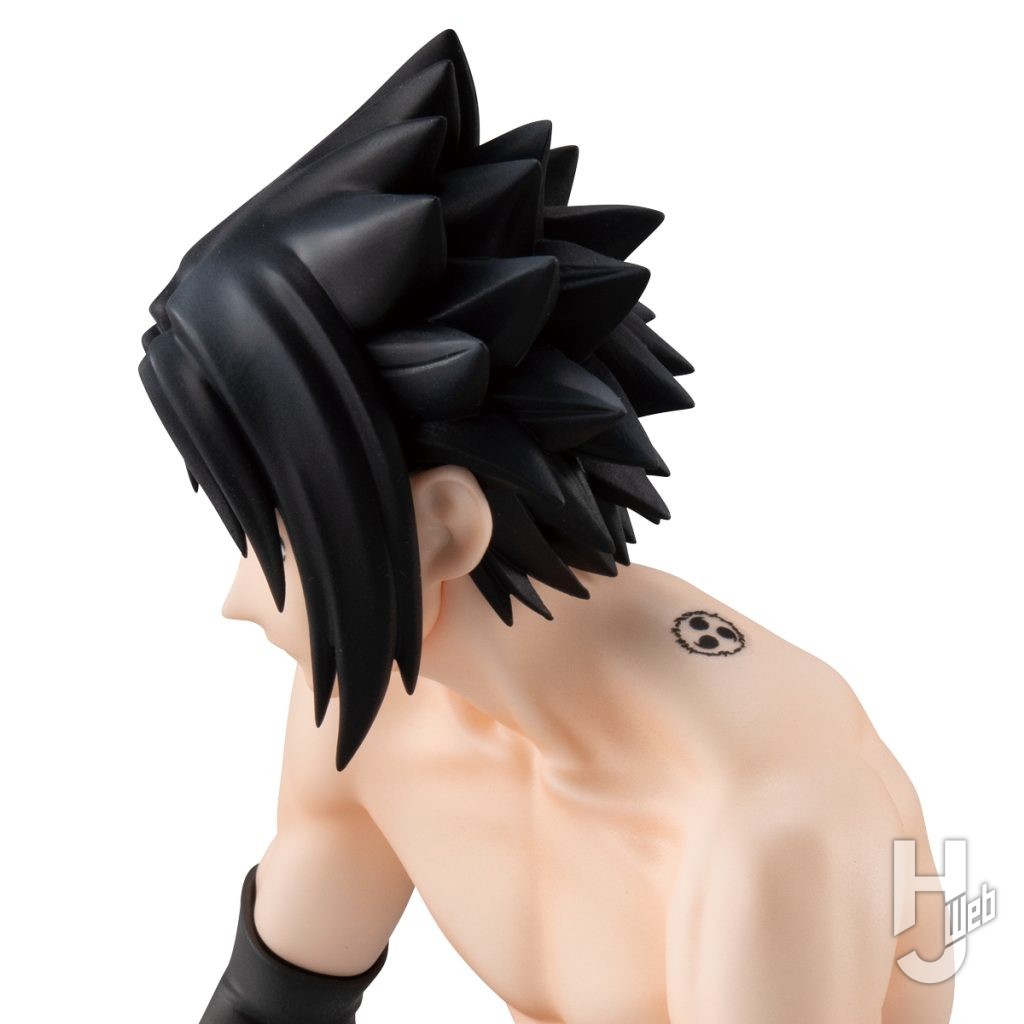 うちはサスケの手のひらサイズフィギュアのアップ画像