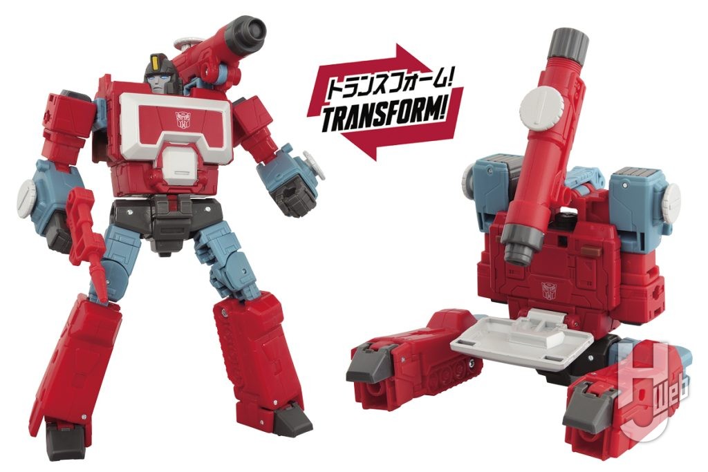 パーセプターの変形フィギュアセットの画像その1