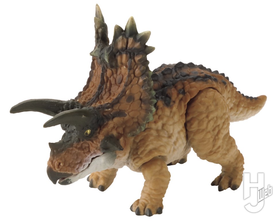 ペンタケラトプスブラウンのカプセルトイの画像