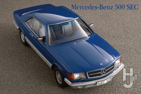 整備士経験をもつ廣村英治がタミヤ「メルセデス・ベンツ 500 SEC」をディテールアップ！ エンジンを中心に細部まで緻密に仕上げる！