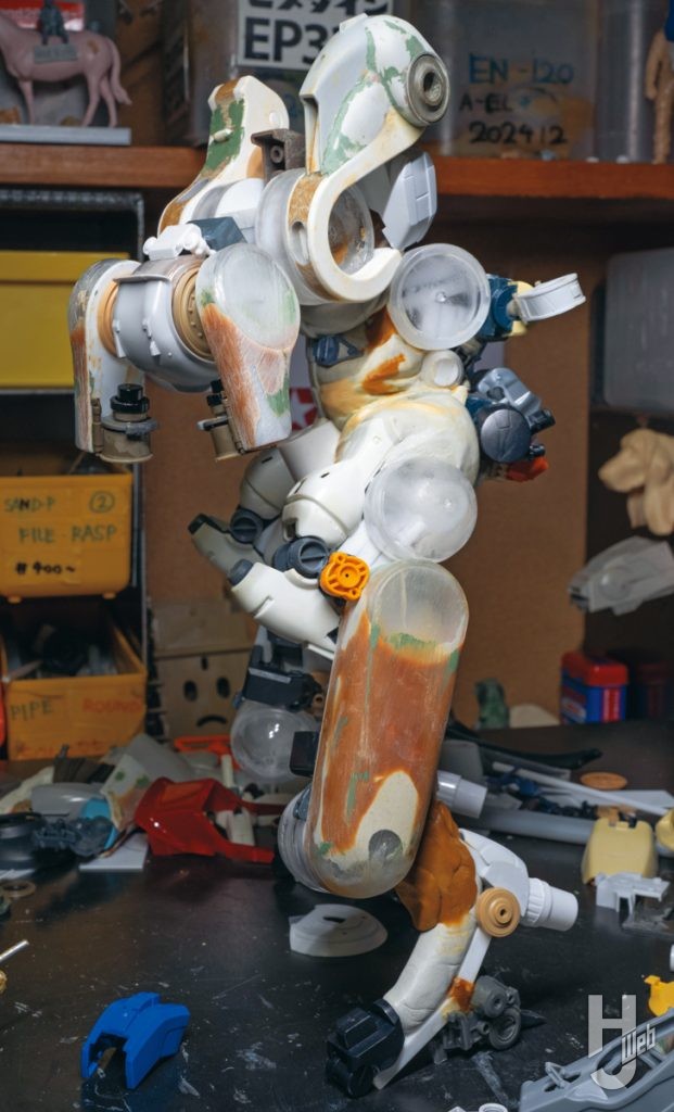 大森記詩製作オリジナル機体「多肢型駆逐機リビルメア」製作過程3