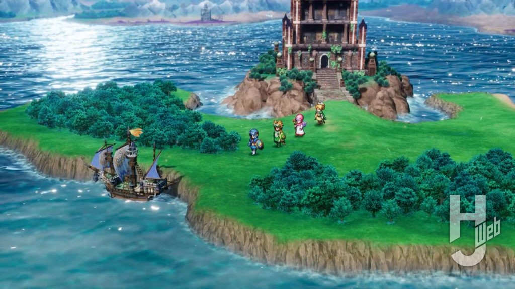 フルリメイク『ドラゴンクエストII』開発中画面