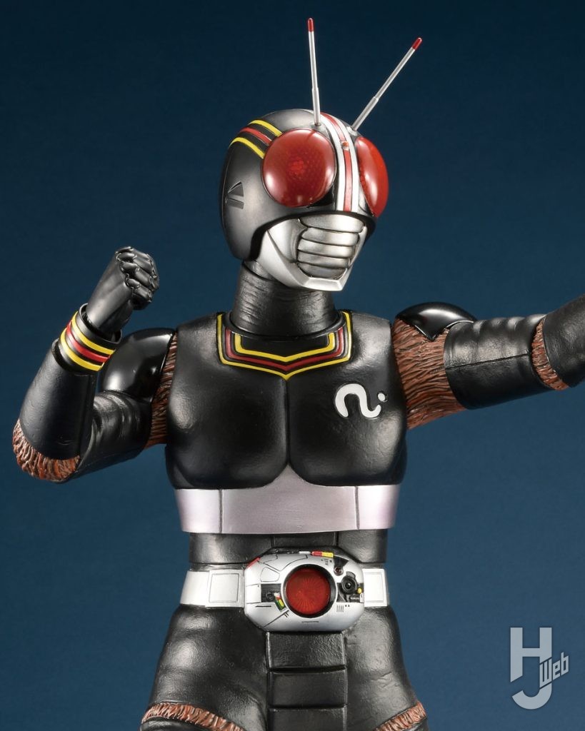 仮面ライダーBLACKのバストアップの画像