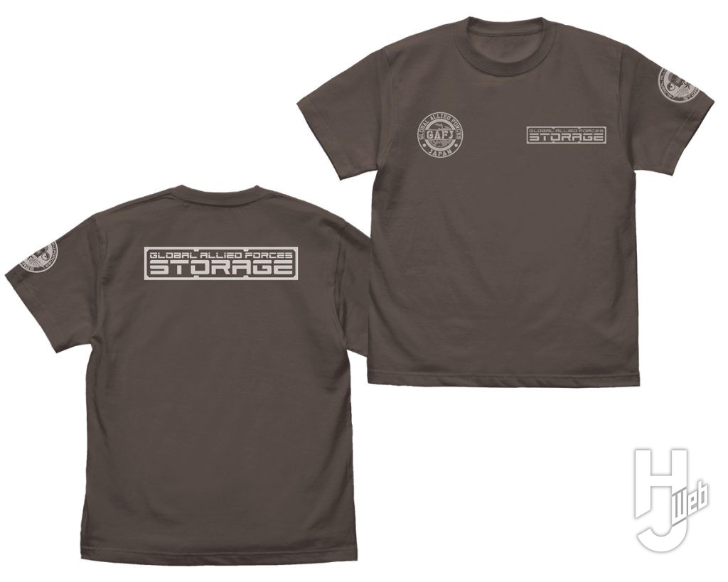 ストレイジTシャツチャコールの画像