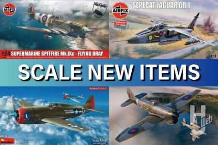 「スーパーマリーン スピットファイア Mk.IXc“フライング ドレー”」や「P-47D-11RE サンダーボルト ゼムケ ウルフパック アドバンスドキット」などエアモデル最新キットをご紹介
