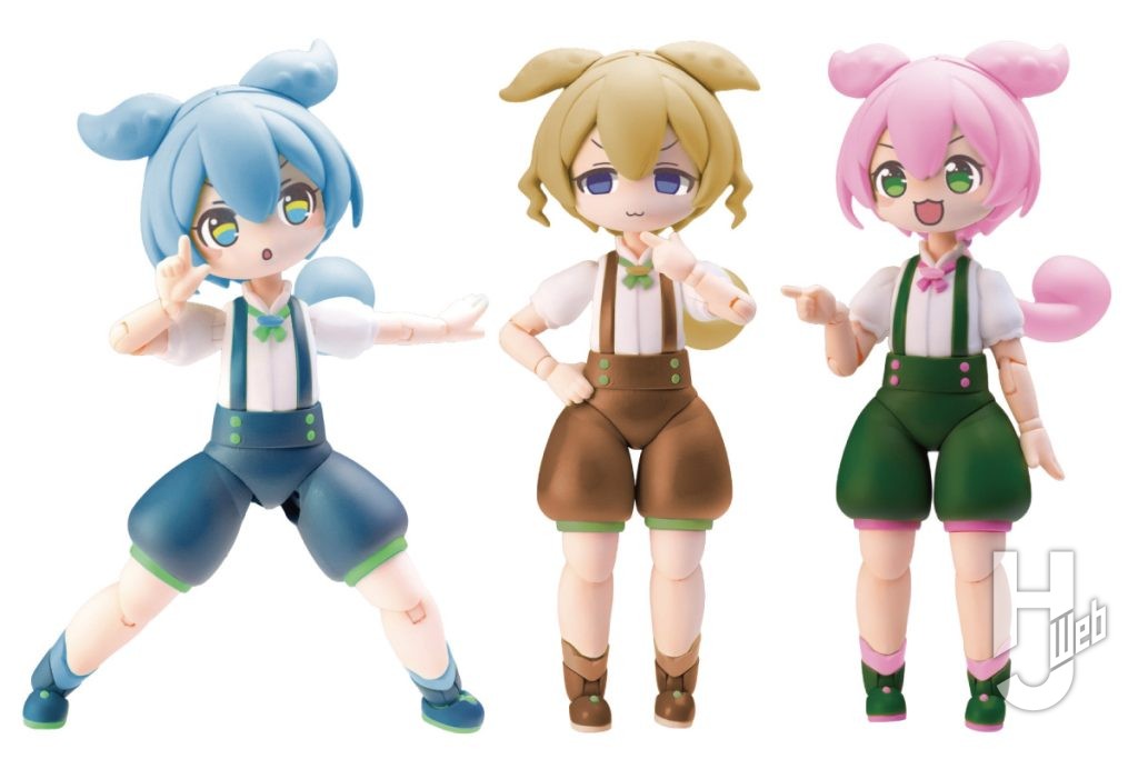 プラフィア もちモンたち
「東北ずん子・ずんだもんプロジェクト」の「そーだもん」「きなこもん」「さくらだもん」