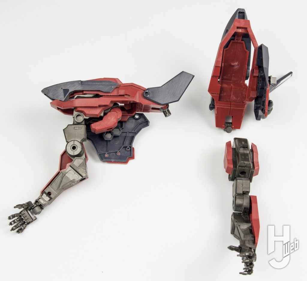 アームドヴェローチェ
腕の製作過程