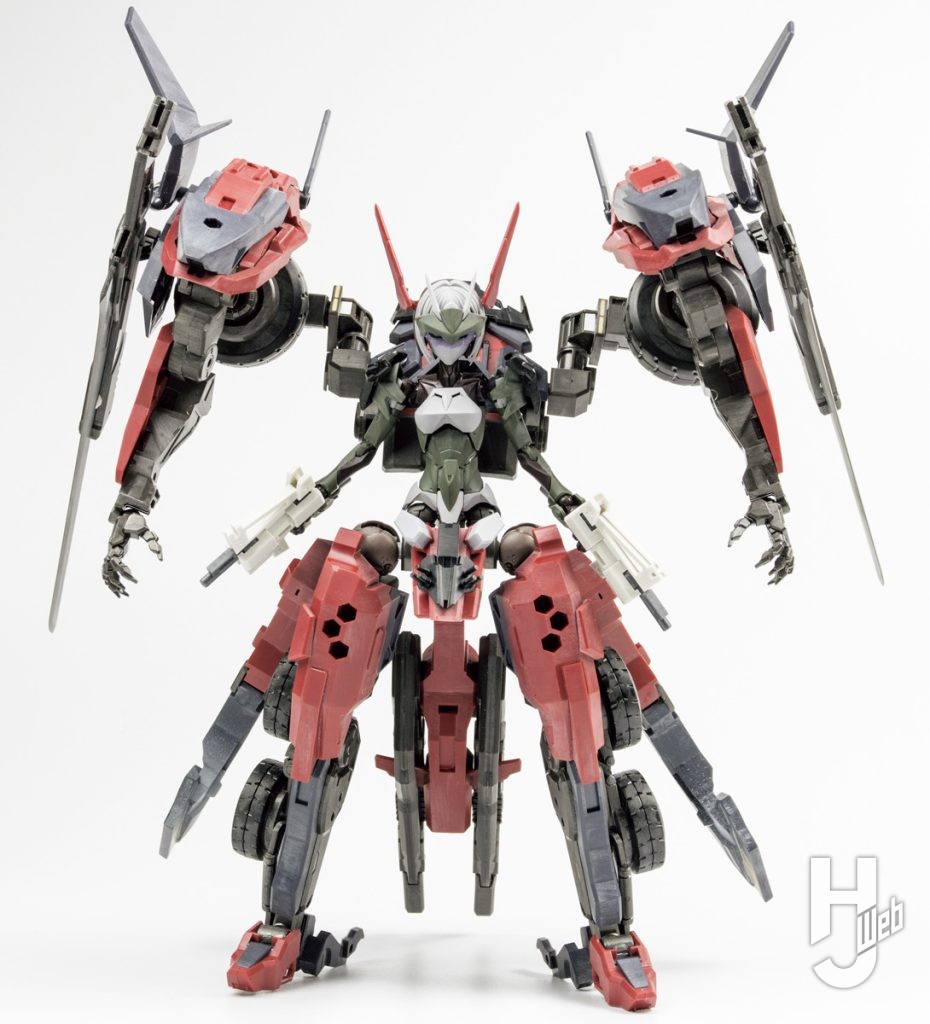 アームドヴェローチェ
塗装前 正面