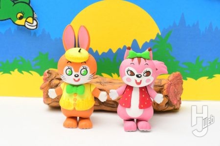 ロングセラーのお菓子「クッピーラムネ」のクッピーとラムが可動フィギュアになってやってきた！商品レビュー＆アクリルガッシュで塗装をしてみよう【Mini TOY EnJOY】