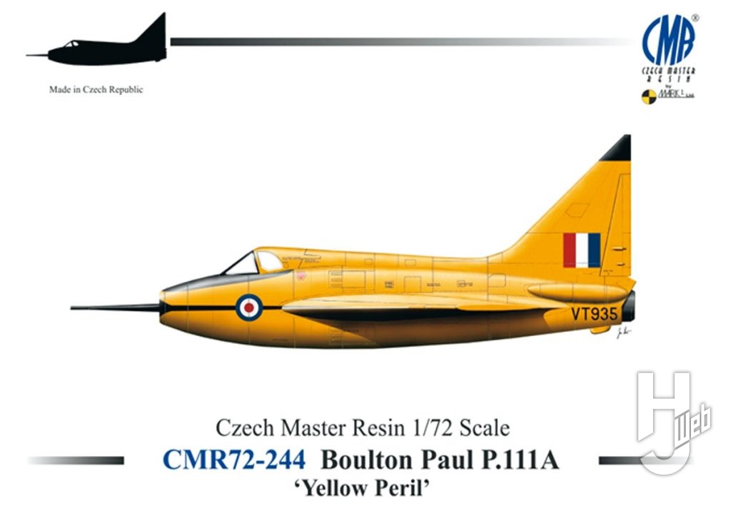 ボールトンポール P.111A“イエロー・ぺリル”デルタ翼試作機
