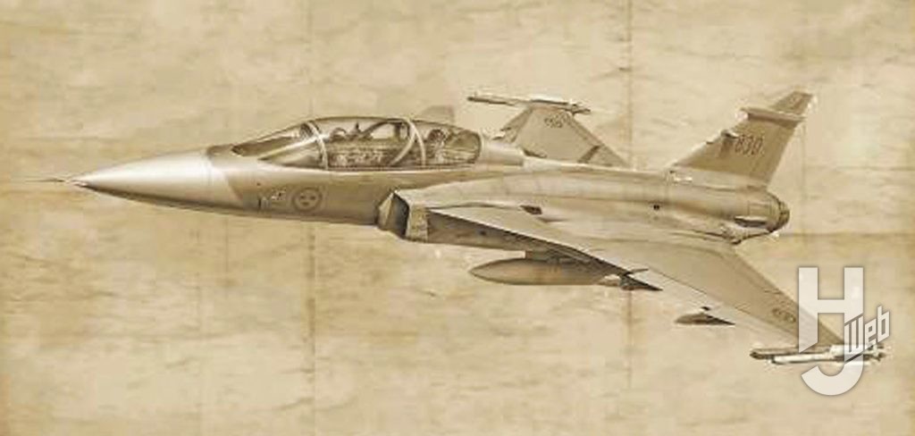 スウェーデン空軍 JAS39 グリペン 複座タイプ
