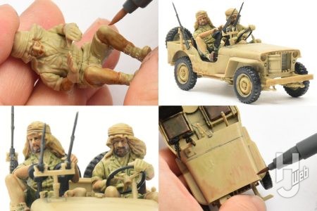 ペンだけでここまでやれる! 気軽に楽しむスケールモデルのレジェンドキット【ピグメントブラッシュペン/第2回目:スケールモデル編】