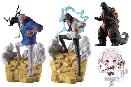 『ワンピース』ガープ&クザンがプライズフィギュアに！ 『ゴジラVSデストロイア』の食玩や『葬送のフリーレン』アクスタも新登場【フィギュア最新情報】