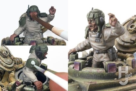 3ステップ「ベース、シェイド、ベース戻し」でフィギュアをお手軽塗装！「Leman Russ Battle Tank & Lord Solar Leontus」が完成【ウォーハンマー ビルド＆ペインティングTIPS集】