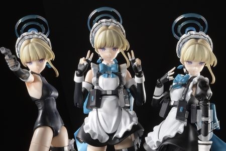 「PLAMATEA トキ」のメイド衣装を3モードにチェンジ!平常時のロングスカート姿と、EXスキル使用時のレオタード姿の3つの装いを再現製作!【ブルーアーカイブ -Blue Archive-】