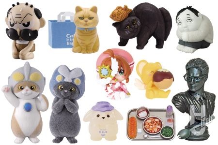 ”にゃんこ”がウルトラマンになった「ウルトラマンだにゃん」や歯になった「サンリオキャラクターズ」、ドラマ『おいしい給食』のミニチュアなどが登場【カプセルトイ最新情報】