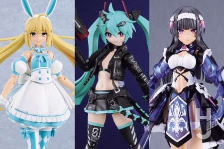 「PLAMATEA」最新アイテムラインナップ「アルトリア・キャスター」、「初音ミク 中央町戦術工芸Ver.」、そして「VALKYRIE TUNE」にエリカ=ストラディヴァリが登場！