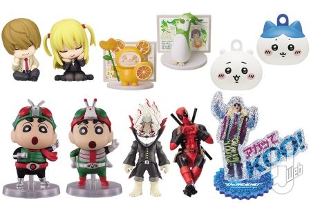 「ウルトラマン」星人サウナ新作や仮面ライダーに変身する『クレヨンしんちゃん』しんのすけが登場！デッドプール、「サンリオ」クロミなどのミニフィギュアも【カプセルトイ最新情報】