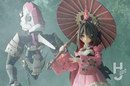 30MS「SIS-Y00 シュレミ［カラーB］」を鬼娘にカスタマイズ！30MFを使った「異形」と和傘も組み合わせて舞妓風衣装を製作【30MINUTES SISTERS】