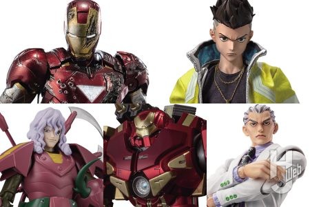 「アイアンマン・マーク6」と「ハルクバスター」のダイキャストフィギュアがラインナップ! 『サムライトルーパー』螺呪羅や『エッジランナーズ』デイビッドの可動フィギュアも【フィギュア最新情報】