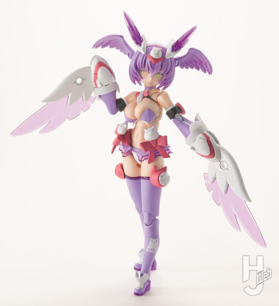 PUNIMOFUシャオのプラモデルの全体画像