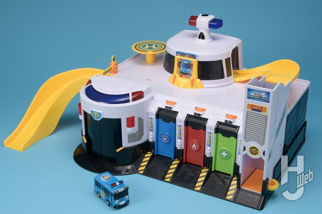 ちびっこバス タヨ　緊急出動センタープレイセット
全体