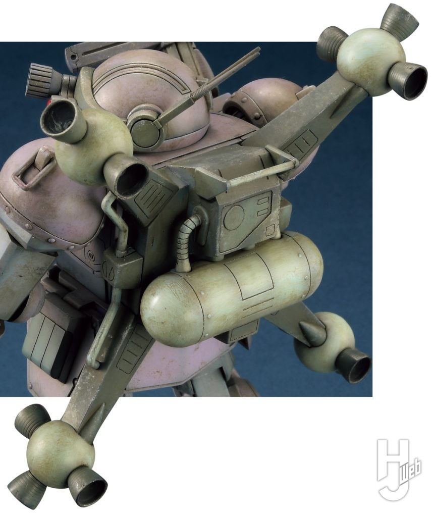 スコープドッグ ラウンドムーバー［メルキア軍カラー］
バックパック　アップ