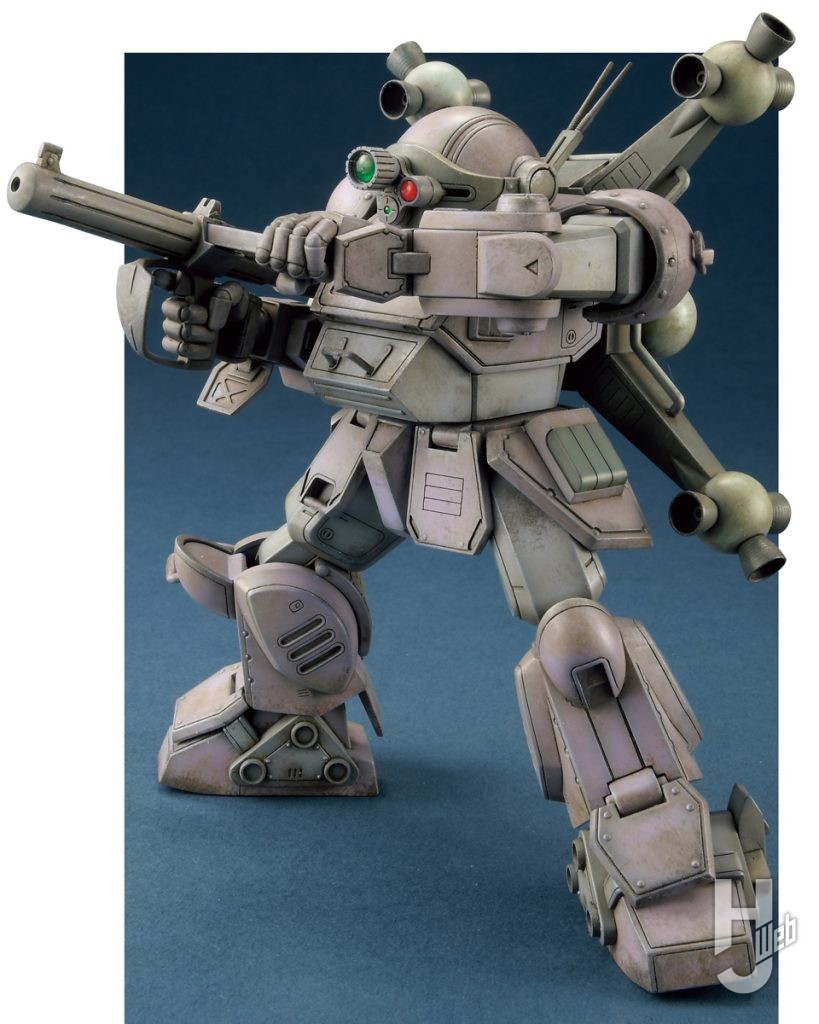 スコープドッグ ラウンドムーバー［メルキア軍カラー］
ポージング1