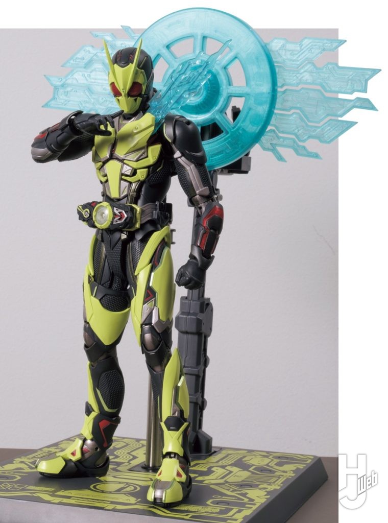 METAL BUILD 仮面ライダーゼロワン
最新サンプルの撮り下ろし　台座あり