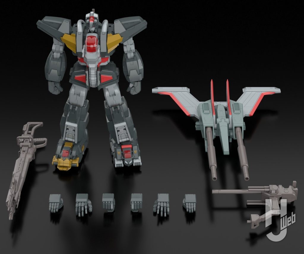 ACKS No.DN-02 超獣機神ダンクーガ+ダイガンオプションパーツセットのオプション一覧の画像