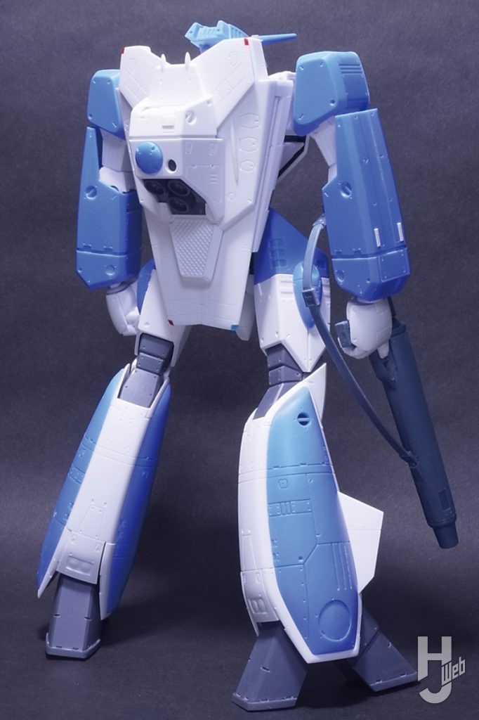 VF-1A バルキリー（マクシミリアン・ジーナス機）の作例の製作途中の背面画像