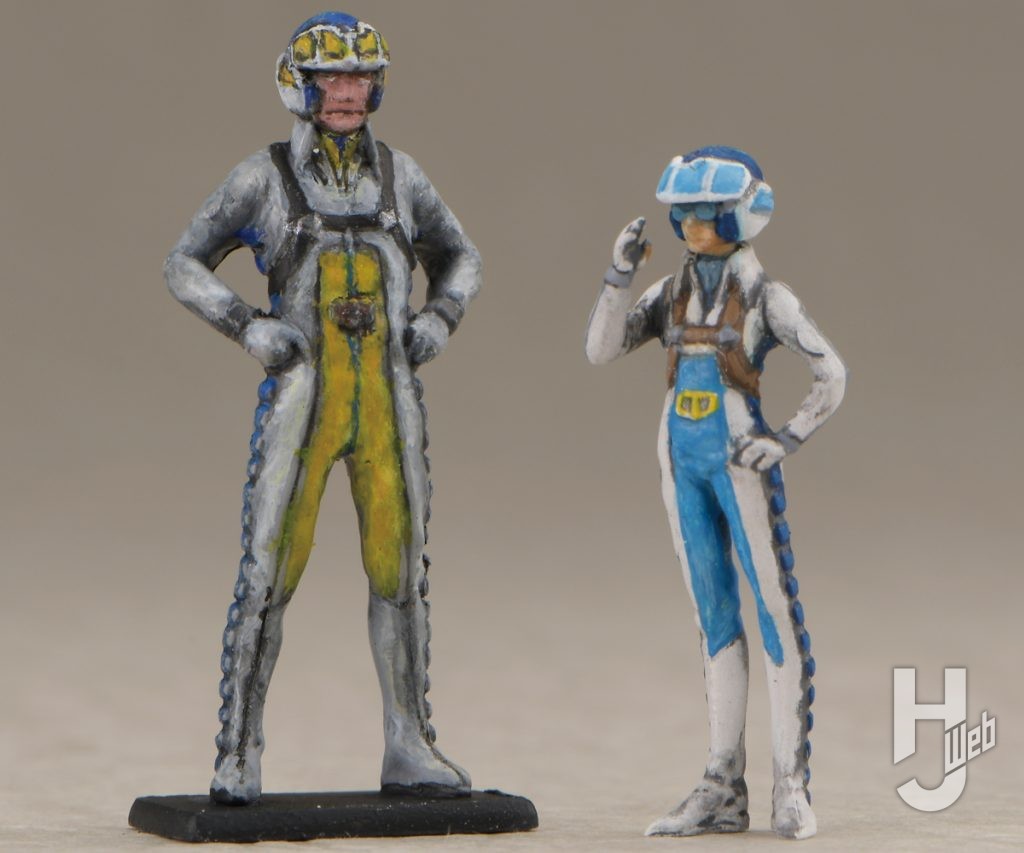 作例の付属フィギュア2体の画像