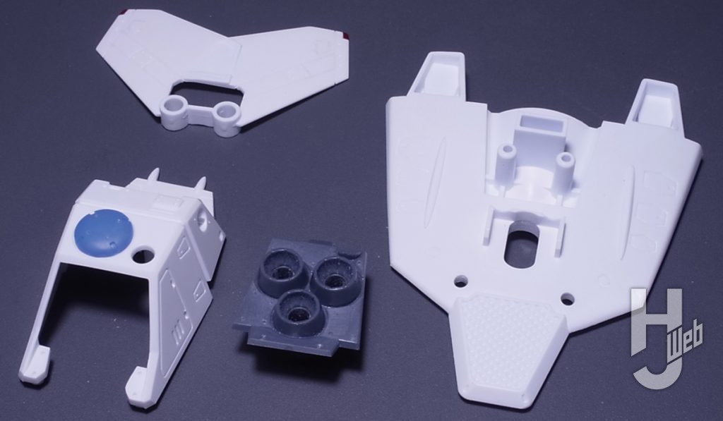 VF-1A バルキリー（マクシミリアン・ジーナス機）の作例のスラスターブロックのパーツ画像