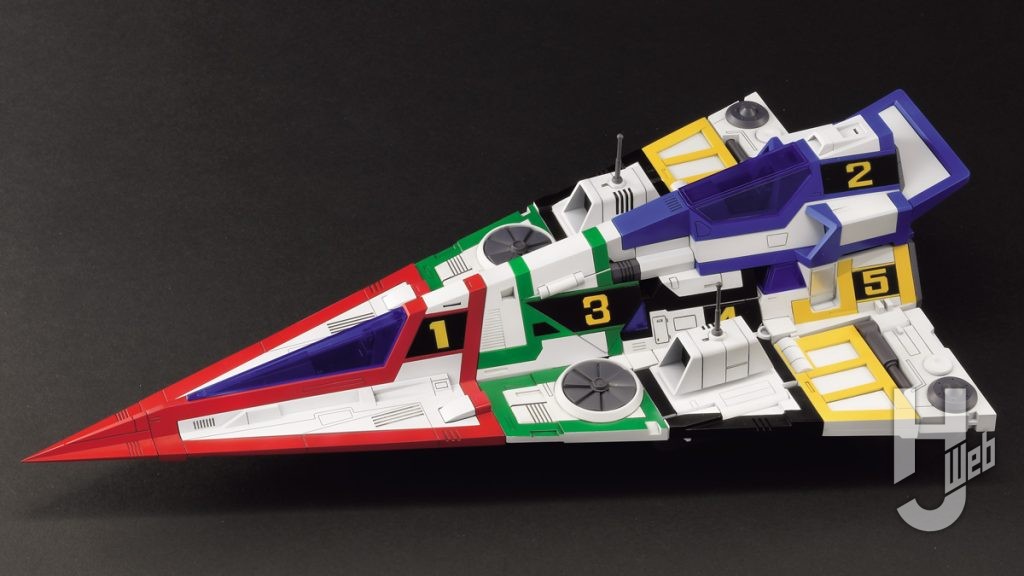 ガッチャスパルタンのプラモデルの全体画像その1