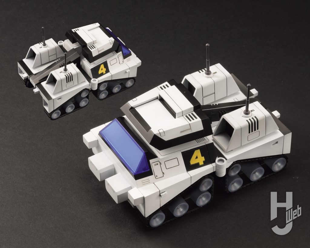 ガッチャ4号のプラモデルの画像