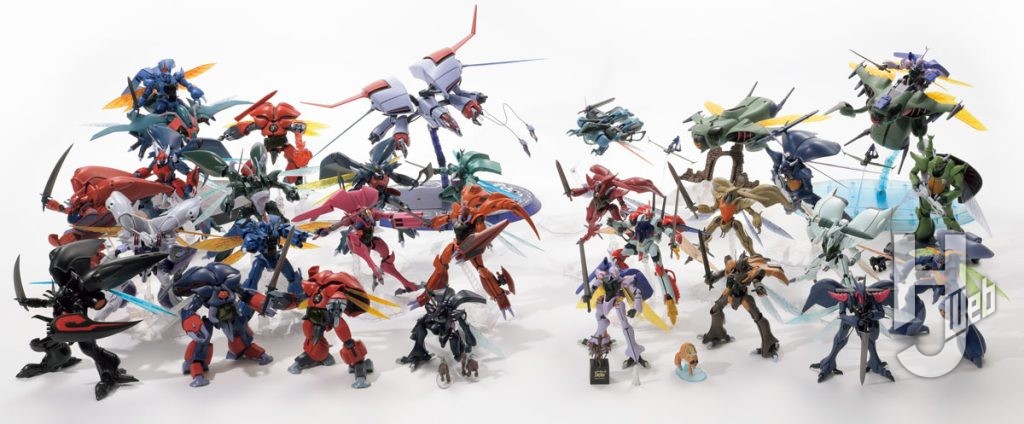『ROBOT魂』TV版ダンバインシリーズの全種
