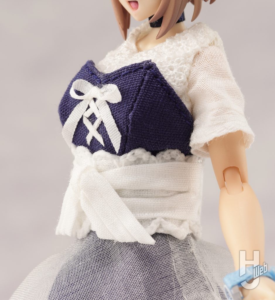 ルミティア ReACT-iFの作例の胴体のアップ画像