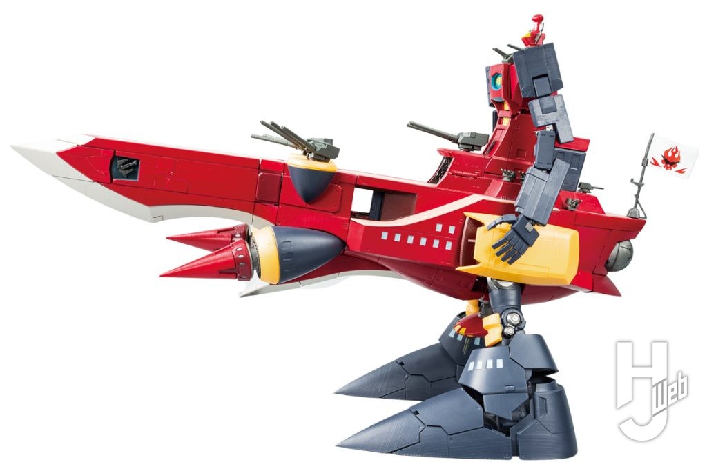 POSE+メタルシリーズ「ダイグレン」の横から見た全体画像