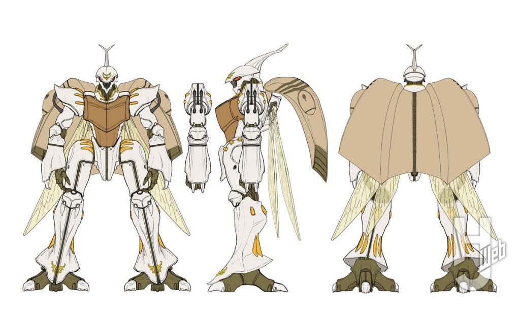 『ダンバイン-High-Density』のデザイン図面
