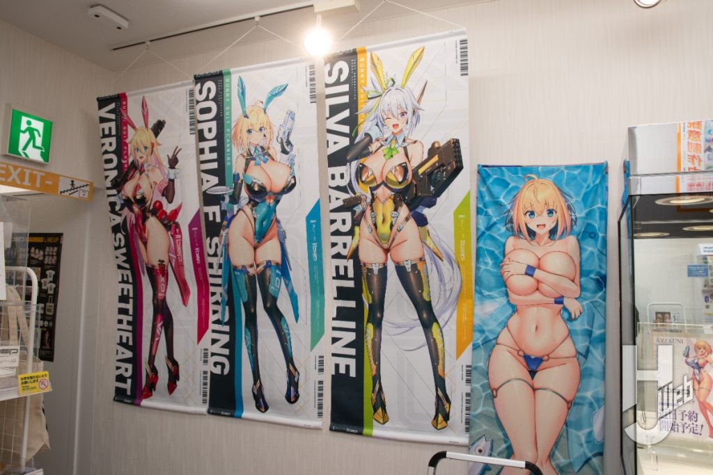 バニースーツ プランニング POP UP STOREin あみあみ秋葉原フィギュアタワー店会場写真