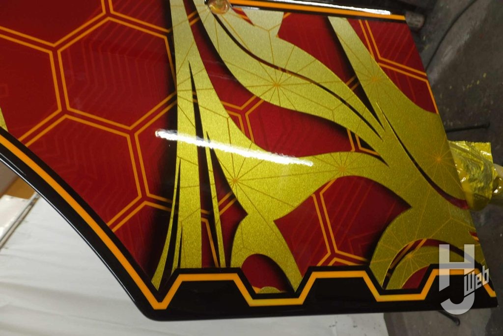 MAX渡辺TTバイクペイント最終工程05