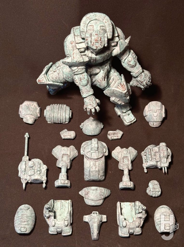 歌田年製作「マルゾン記念銅像＆S.A.T.O.」S.A.T.O.交換パーツ