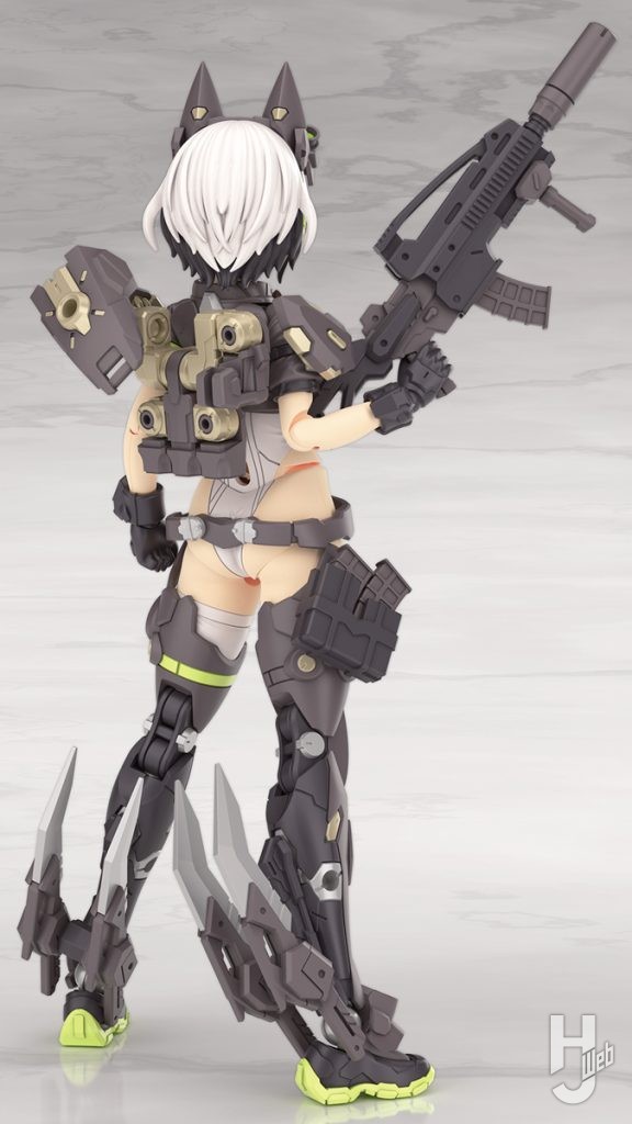 メガミデバイス ユグドラシス ガルム・リッパーの背面の画像