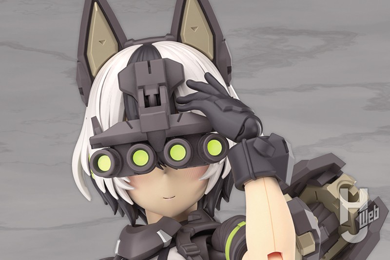 メガミデバイス ユグドラシス ガルム・リッパーのゴーグル展開時の画像